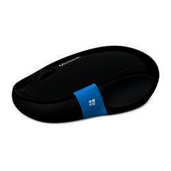 Microsoft Sculpt Comfort Mouse - optical - 3 button - wireless - Bluetooth - black